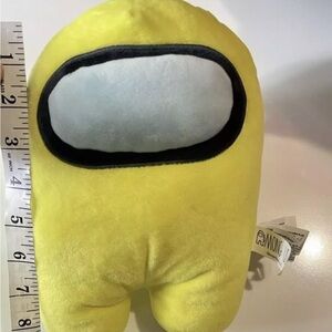 Among us 9inch yellow Toikido stuffed toy with tags